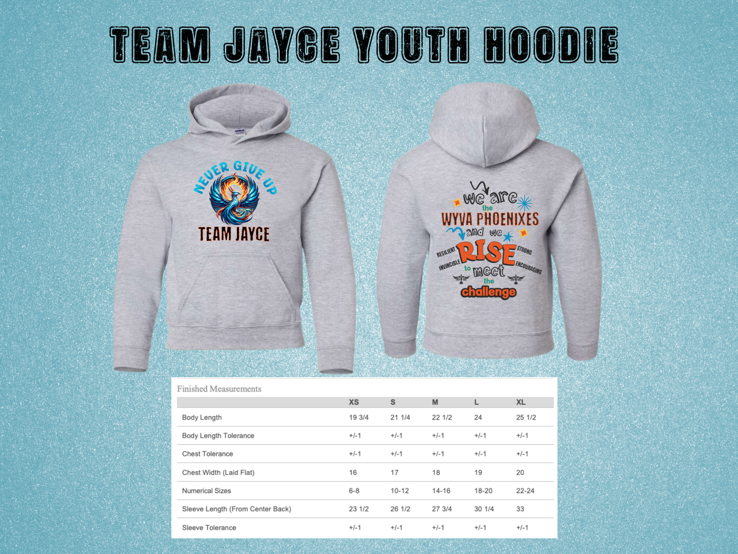 Team Jayce Hoodie Sweatshirt